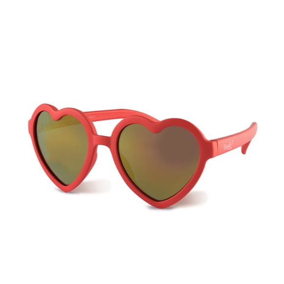 Lentes De Sol Para Niñas Corazon 2+ Rojo