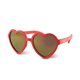 thumbnail image 1 of Lentes De Sol Para Niñas Corazon 2+ Rojo, 1 of 4