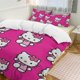 thumbnail image 3 of Rose Red Hello Kitty Comforter Twin SizeComforter Set for Kids Girls3Pcs Bedding Set Printed Comforter with 2 PillowcasesDown AlternativeSoft and Lightweight Bed Sheets, 3 of 5