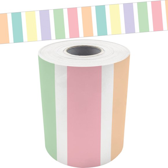 Borde decorativo de 15 m con rayas – Teacher Created Resources