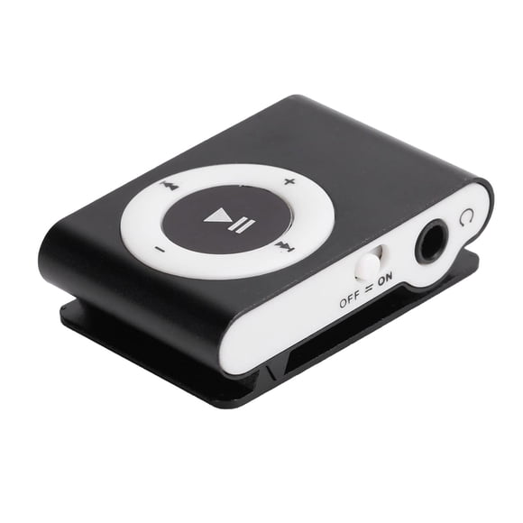 Reproductor de música MP3 Zopsc-1 portátil con clip trasero mini con auriculares