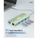 thumbnail image 5 of Hub USB C Acer 9 en 1 con HDMI 4K, Ethernet, USB 3.0 de 5 Gbps, verde, 5 of 7