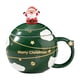 thumbnail image 3 of Taza De Cerámica Navideña, Taza Para Beber, Taza Para Amigos, Niños, Niñas, Niños Y Adultos, Color Verde, 3 of 5