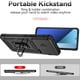 thumbnail image 4 of Estuche GANGXUN para Xiaomi Redmi Note 13 Pro 4G, soporte giratorio 360°, estilo mecánico y magnético, 4 of 5