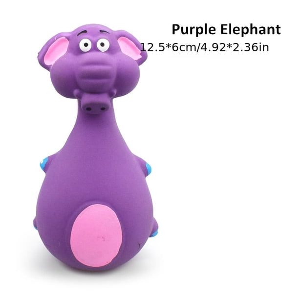 Novel Latex Sound Big Tummy Elephant & Cow Pet Toys - The Perfect Playtime Companion for Your Dog!