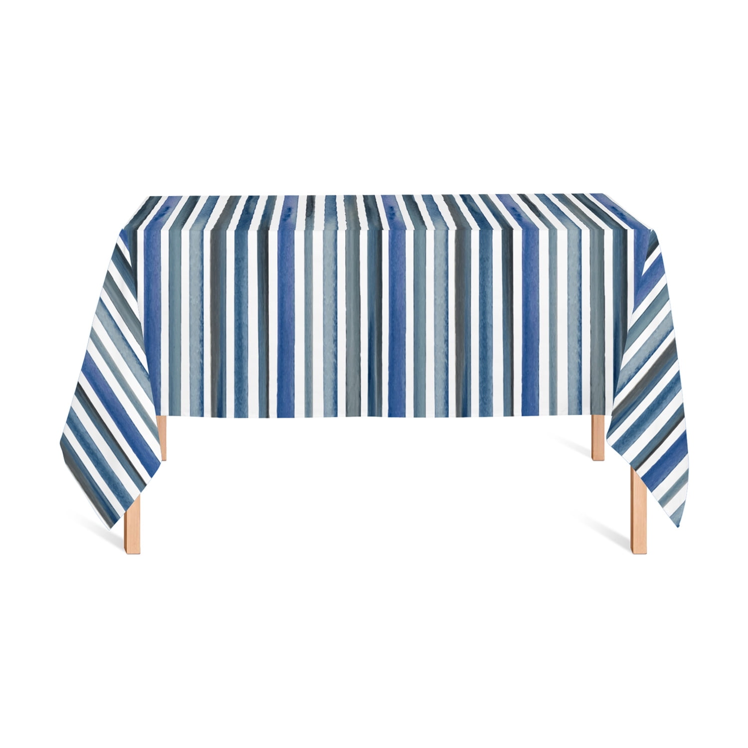 Paper-home - Mantel Anti Manchas Líneas Azules