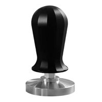Magideal - Tamper De De Material Acero Inoxidable, Base Plana Prensa De Frijol Martillo Nivelador De Herramienta Grind Tamper Barista Herramienta Accesorios De 53 Mm
