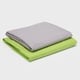 thumbnail image 1 of Pack 2 Sábanas Gris + Verde 1 Plaza, 1 of 3