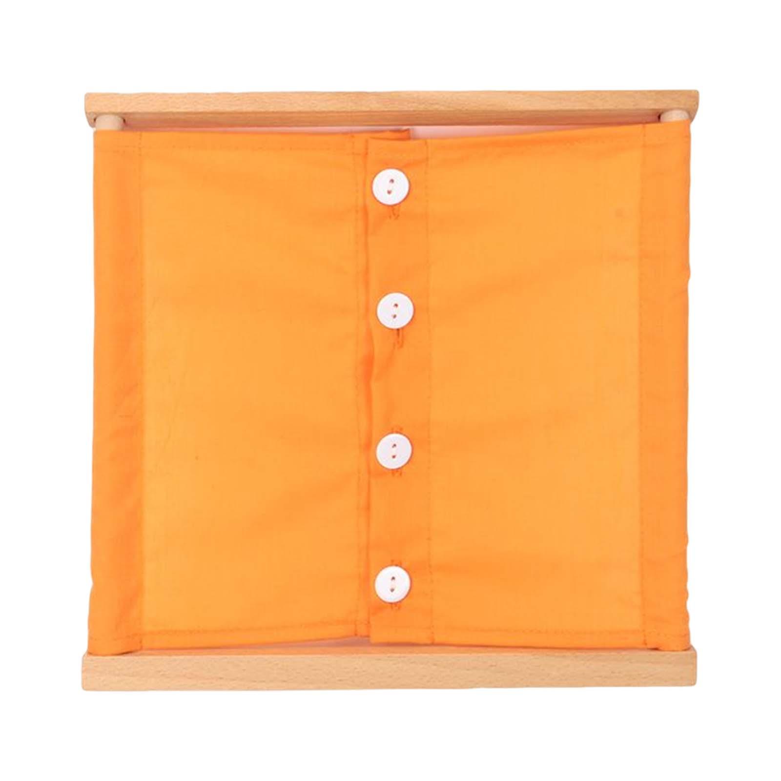 Bothyi - Montessori Toys Busy Board Cards Vestido De Aprendizaje Juguete De Viaje Para Niños Pequeños Botón Pequeño