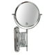 thumbnail image 2 of Soporte de pared extensible Mirror Deco Brothers, 8 pulgadas, 7 veces, cromado, 2 of 2