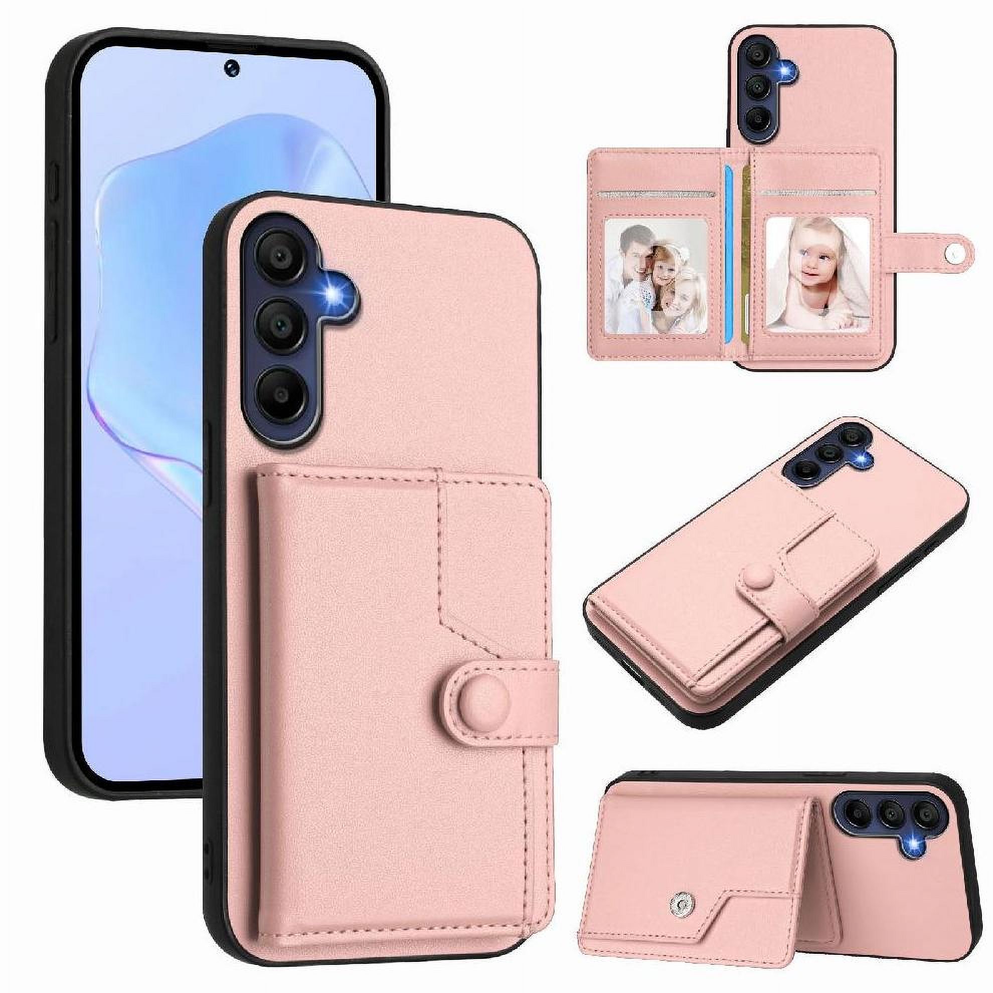 Foxdock Funda Para Samsung Galaxy A16 Con Bloqueo Rfid - Diseño Elegante Con Cierre De Botón