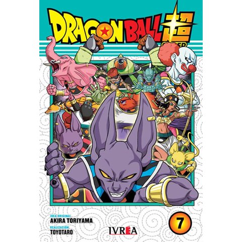 Manga Dragon Ball Super 07 Ivrea Argentina