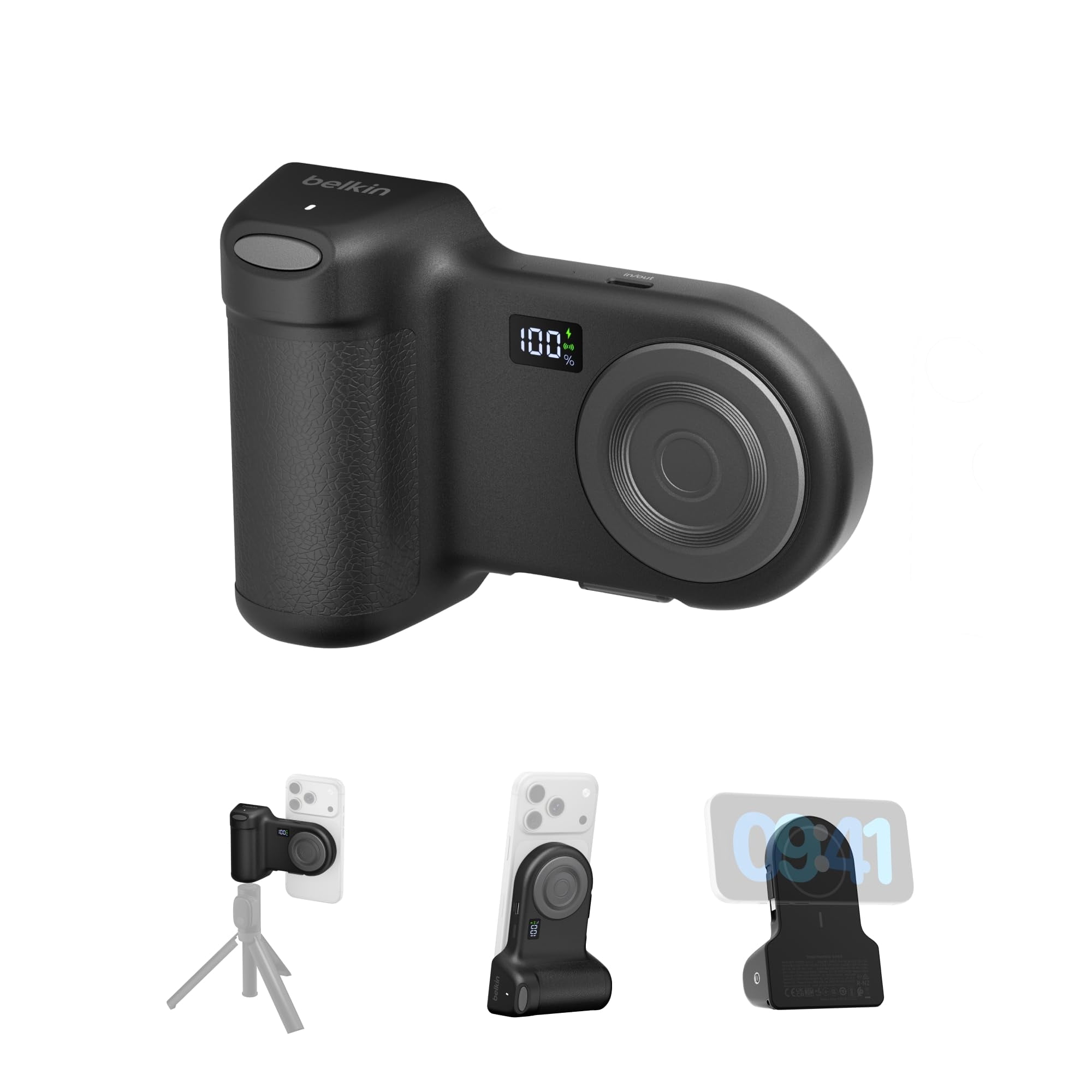 Batería Externa Camera Grip Belkin Stage Powergrip 9300 Mah