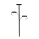 thumbnail image 4 of Candelabro De Pilar De Metal De 3 Niveles Para Escritorio, Festival, Navidad, 2 Secciones, 4 of 5