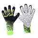 thumbnail image 3 of Guantes De Portero De Fútbol, Guantes De Portero Deportivos Gruesos De Alto Rendimiento, Color Negro Y Verde, 3 of 3