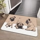 thumbnail image 3 of 1pc Modern Geometric Non-Slip Carpet Floor Mat for High Traffic Areas - Dirt Resistant, Absorbent, and Suitable for Living Room, Bedroom, Bathroom, and Carpet - 45 x 120, 3 of 4