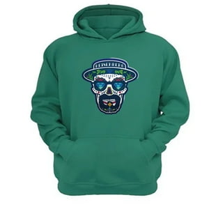 Genérico - Poleron Canguro Heinsenberg Verde Aguamarina Talla S Unisex