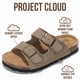 thumbnail image 2 of Sandalias infantiles Project Cloud de cuero genuino con plantilla de corcho, 2 of 4