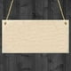 thumbnail image 2 of 1pc Wooden Bathroom Home Decor Door Sign Plaque, 2 of 5