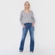 thumbnail image 4 of Sweater Mujer Cuello V Gris Corona, 4 of 5