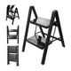 thumbnail image 1 of Escalera Plegable Ligera Acero 2 Escalones Capacidad 150kg, 1 of 3
