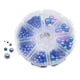 thumbnail image 1 of una caja de 816 piezas de perlas de imitación surtidas sin agujero de cuentas de plástico cuentas, 1 of 5