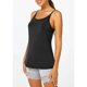 thumbnail image 2 of Pack 12 Camiseta Sin Mangas Para Mujer Fibra Bambú Camisola Blanco Negro M l Liso, 2 of 3