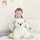 thumbnail image 2 of Oso de peluche blanco Tezituor, 45 cm, para niños y niñas, 2 of 9