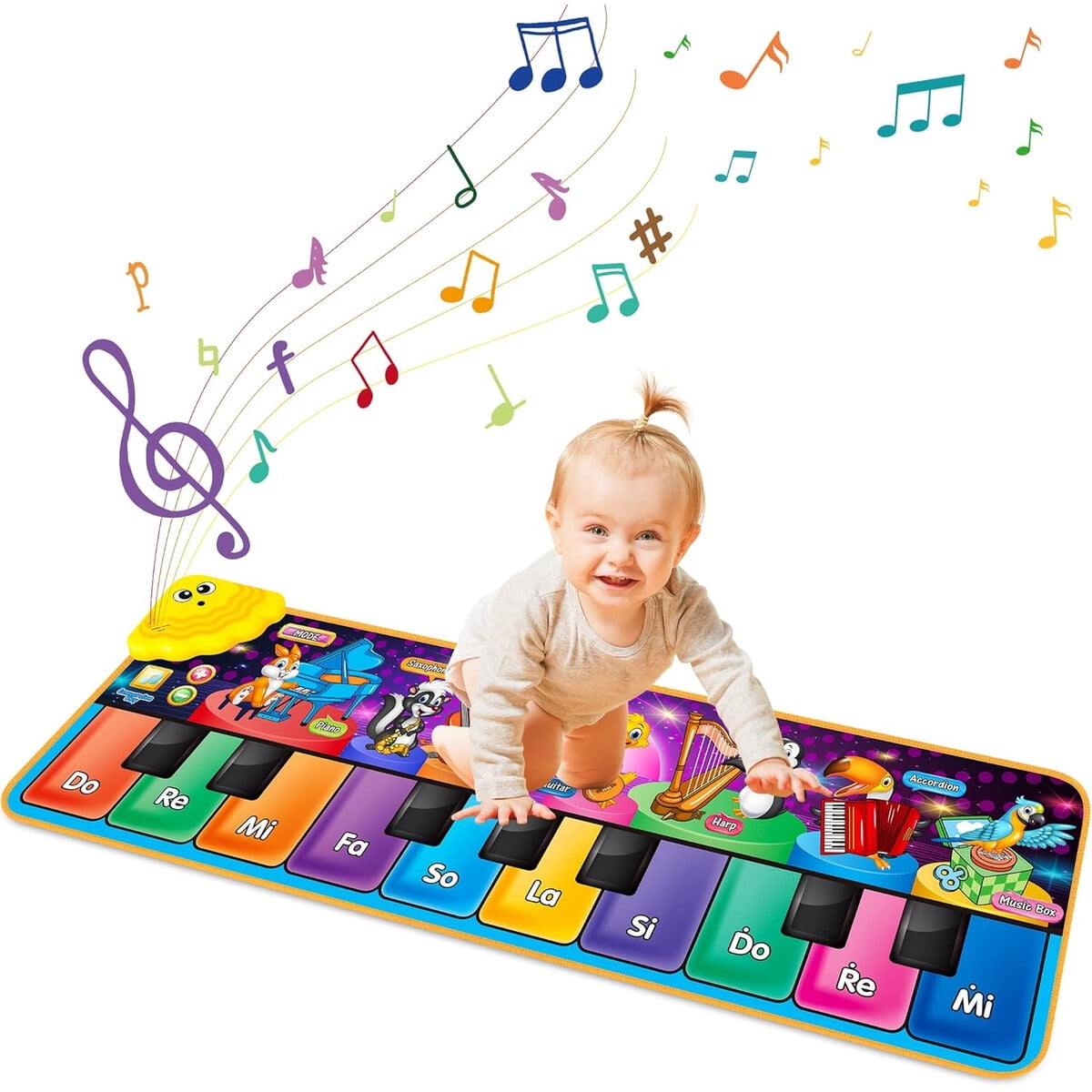 Alfombra Piano Musical Niaos Mr.tn 25 Sonidos 110x36cm