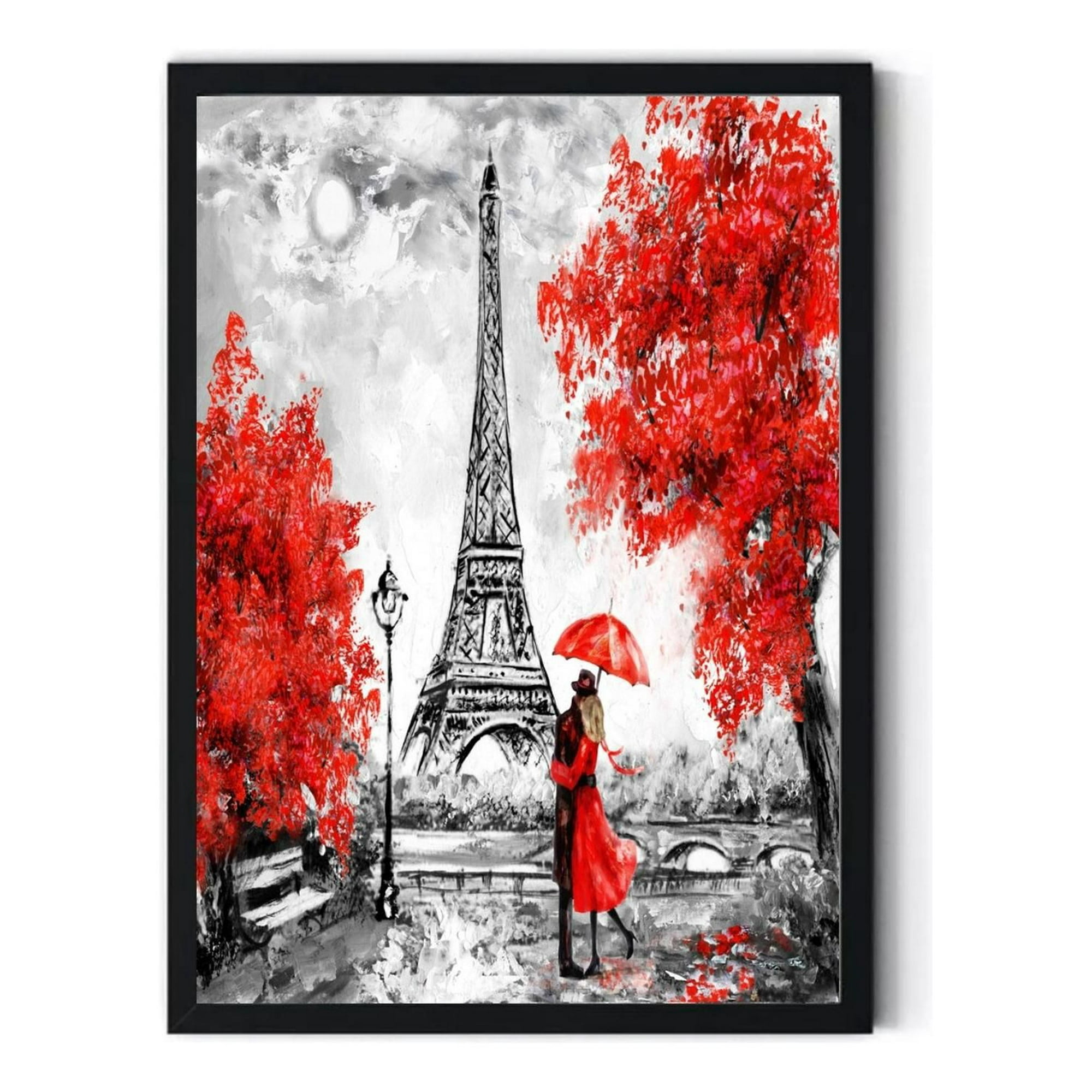 Genérico - Cuadro Decorativo Torre Eiffel Medidas 30x40 Cm