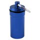 thumbnail image 3 of Hermético píldora caja titular de la caja contenedor de aleación cápsula botella llavero azul, 3 of 4