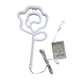 thumbnail image 3 of Lámpara Colgante De Luz De Neón Floral LED Rosa, 3 of 3