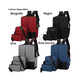 thumbnail image 2 of Set 3 Piezas Mochila Negocios Computador Bolsa Viaje negro, 2 of 2