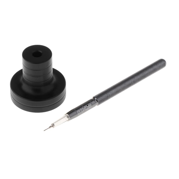 Bolígrafo engrasador de reloj automático, bolígrafo de aceite, bolígrafo lubricador, lubricar piezas de reloj, trabajador de reparación, herramienta d Agujero gris de 04 x 02 mm