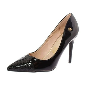 Zapato Taco Negro Vía Franca