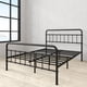 thumbnail image 4 of Base de cama metal negra FLORENCE Zinus 2 plazas 150x190x36, 4 of 5