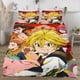 thumbnail image 1 of The Seven Deadly Sins Quilts for Queen Bed Bedspreads,Soft Bed Quilt Lightweight Bedspread,Quilted Coverlet, 1 of 5