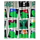 thumbnail image 1 of Cortina de ducha de fieltro de Homestuck College of the Wind, juego de cortinas de baño con ganchos, tamaño 60 x 72 pulgadas, 1 of 3