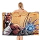thumbnail image 1 of Cyborg Toalla de playa de secado rápido con diseño temático, regalo para mujeres y niñas, ideal para cumpleaños, fans, amantes de la música, uso en la playa o al aire libre, 78 × 180 cm, 1 of 6