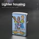 thumbnail image 4 of Cyberchase-theme Copper Metal Lighter Shell, Premium Replacement Refillable Lighter Case with Durable Metal Construction, Compatible with Zippo and Most Standard Lighter Models, 4 of 6