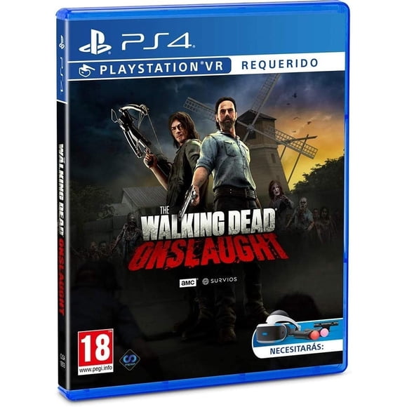 The Walking Dead Onslaught VR PS4 Físico azul