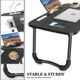 thumbnail image 4 of Escritorio de Regazo Zapuno Plegable 60 cm con Puertos USB y Cajón, 4 of 8