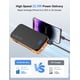 thumbnail image 2 of Cargador portátil Power Bank LENGSUM 32000 mAh con cables naranja, 2 of 8