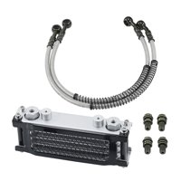 Magideal - Enfriador De Aceite De Motor, Radiador, Accesorio Utilitario Para Motocicletas De 50 A 140 Cc