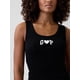 thumbnail image 3 of Camiseta sin mangas GAP con forma de corazón acanalado para mujer, talla M, 3 of 4
