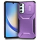 thumbnail image 1 of Funda Resistente para Samsung Galaxy A34 5G con Tapa Deslizante y Protección Militar Morado, 1 of 6