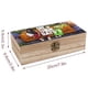 thumbnail image 2 of Uno de Esos Días Caja Organizadora de Madera Rústica - Caja Decorativa Multifuncional para Escritorio, Hogar, Oficina, Joyas y Manualidades, 2 of 6