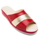 thumbnail image 3 of Pantufla Casual Cuero Mujer Corola Rojo 36, 3 of 3