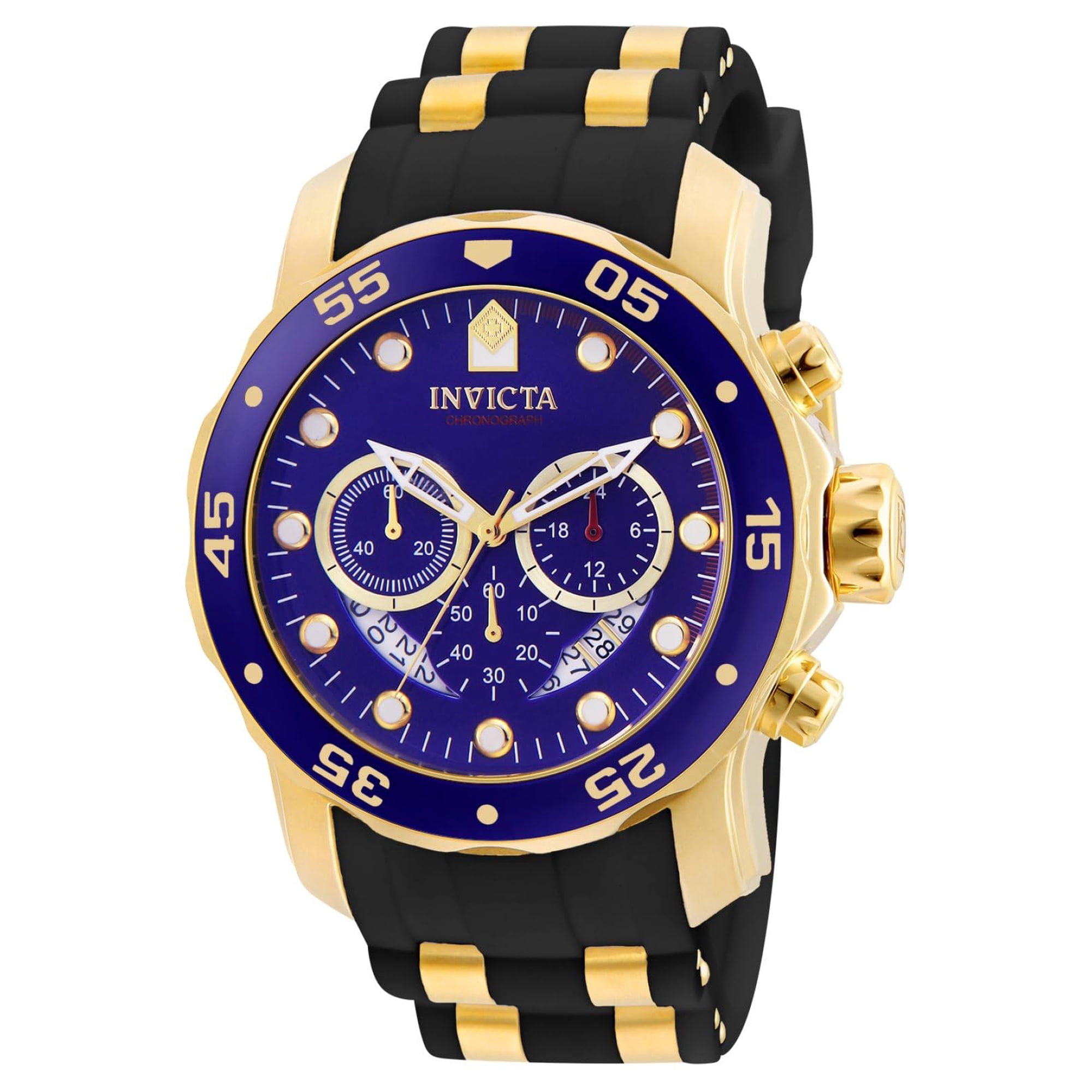 Reloj Invicta Pro Diver 6983 Para Hombre, Esfera Azul, Correa De Poliuretano Negra