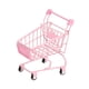 thumbnail image 5 of Mini Carrito De Compras Muebles De Casa De Muñecas Decoración De Escritorio Soporte De Maquillaje Caja De Almacenamiento Rosa, 5 of 5